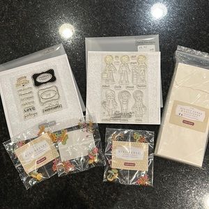 Close to my Heart CTMH stamping card making embellishments cards NIP